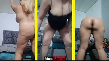 Fetiche de bunduda gordinha pulando com bunda grande